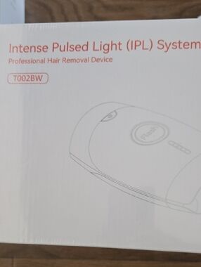 Intense Pulsed Light (IPL) Professional Hair Removal Device - White